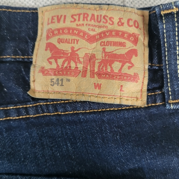 Levi's 541 Athletic Tapper Big and Tall Blue Jeans Size 46 NWT - Picture 6 of 12